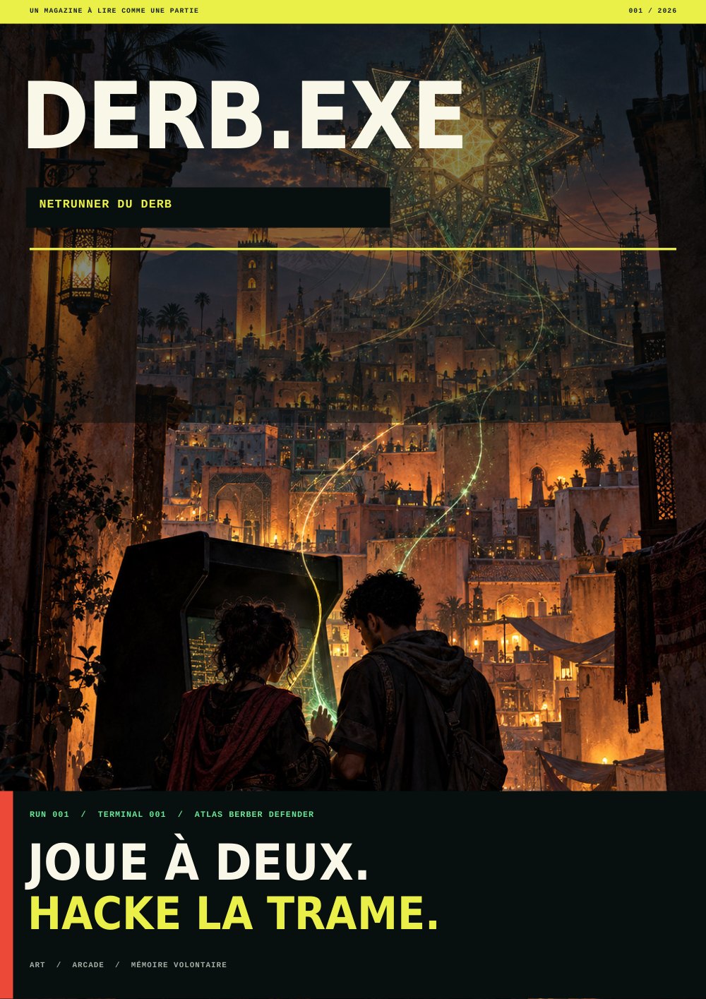 Magazine DERB.EXE — Netrunner Field Issue 001