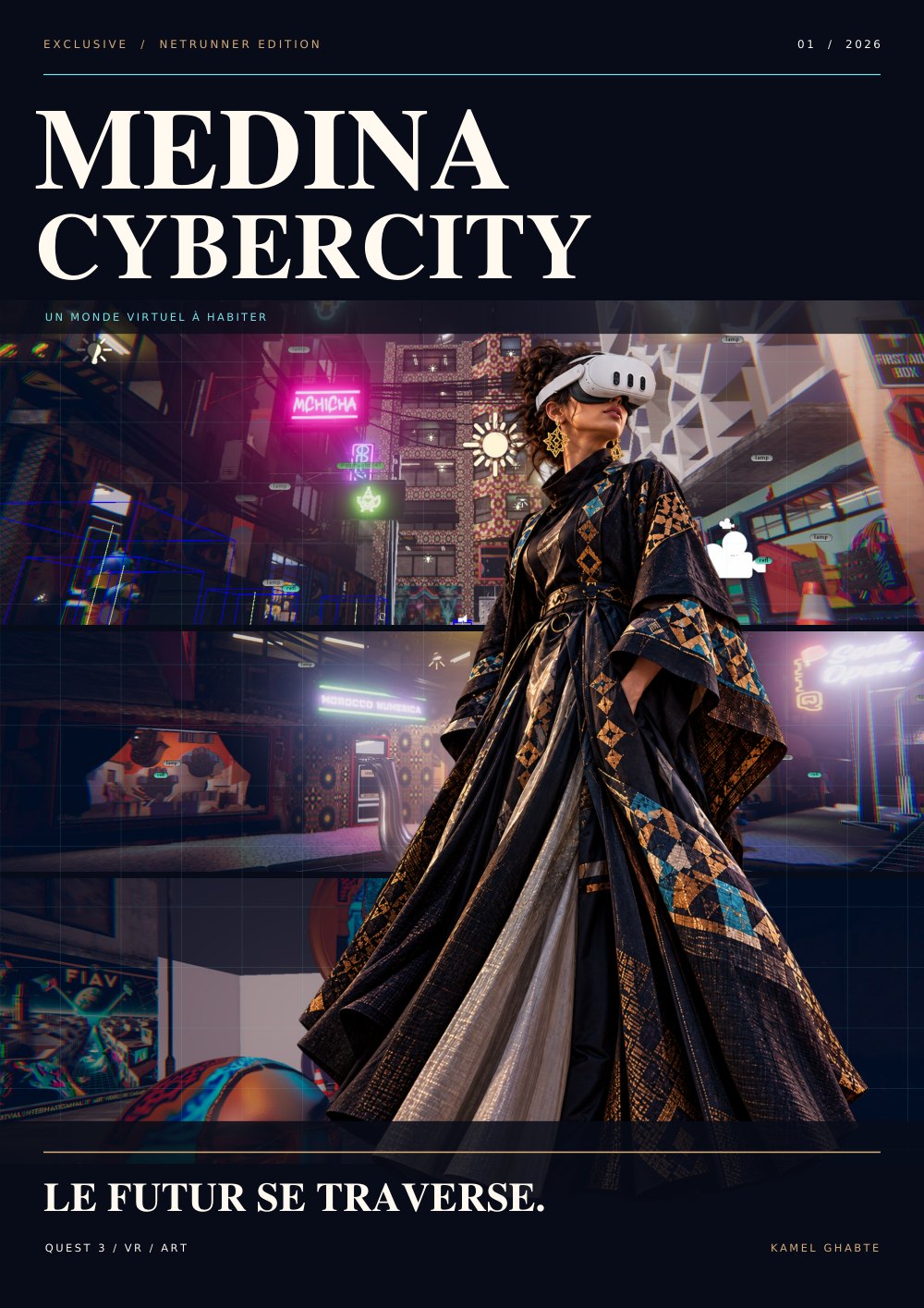 Magazine Medina Cybercity — Netrunner Edition 01/2026