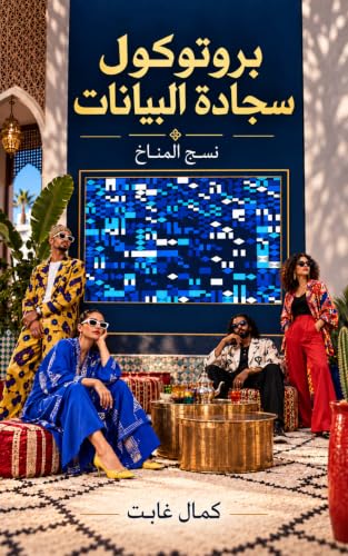 Couverture de l'édition arabe — بروتوكول سجادة البيانات, Kamel Ghabte