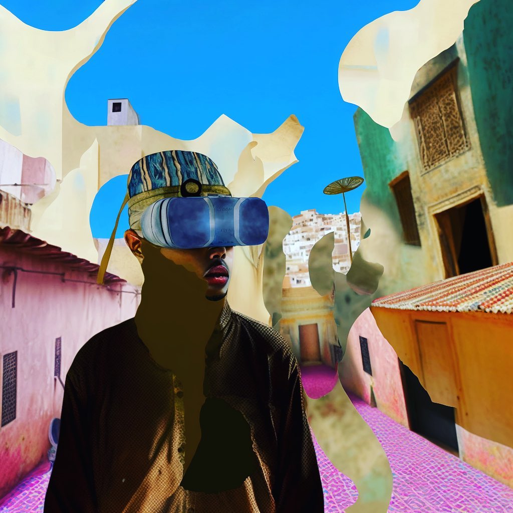 L'art contemporain abstrait en réalité augmentée au Maroc